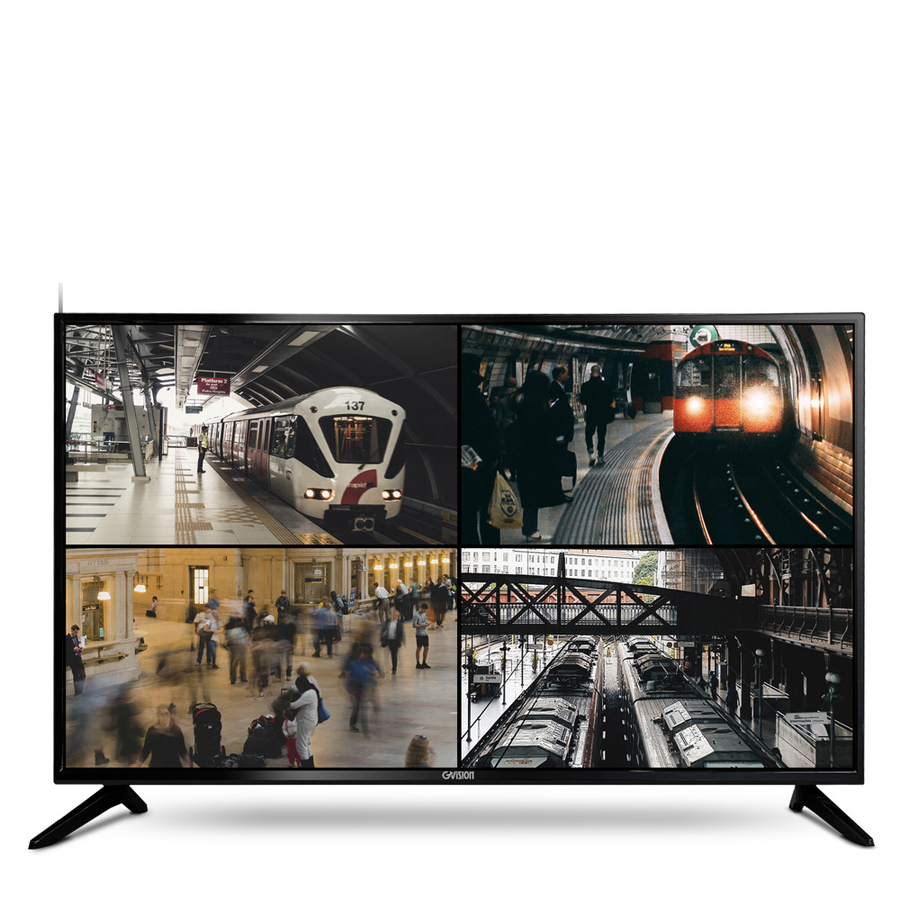 GVision C43BI-AC-4000 43" Class 4K LCD Monitor - 16:9 - Black
