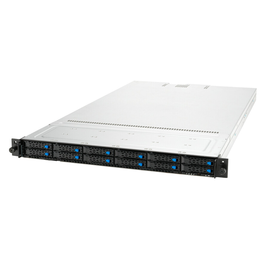 Asus Barebone System - 1U Rack-mountable - Socket LGA-4094 - 1 x Processor Support