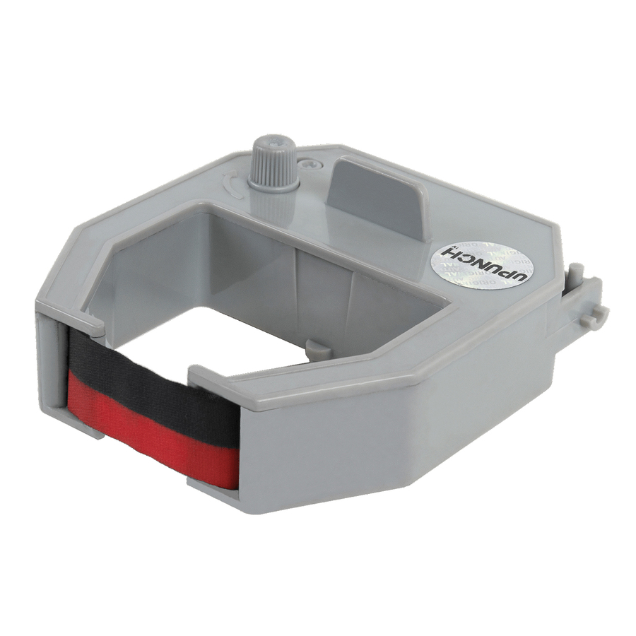 uPunch Original Ribbon Cartridge - Black/Red Pack