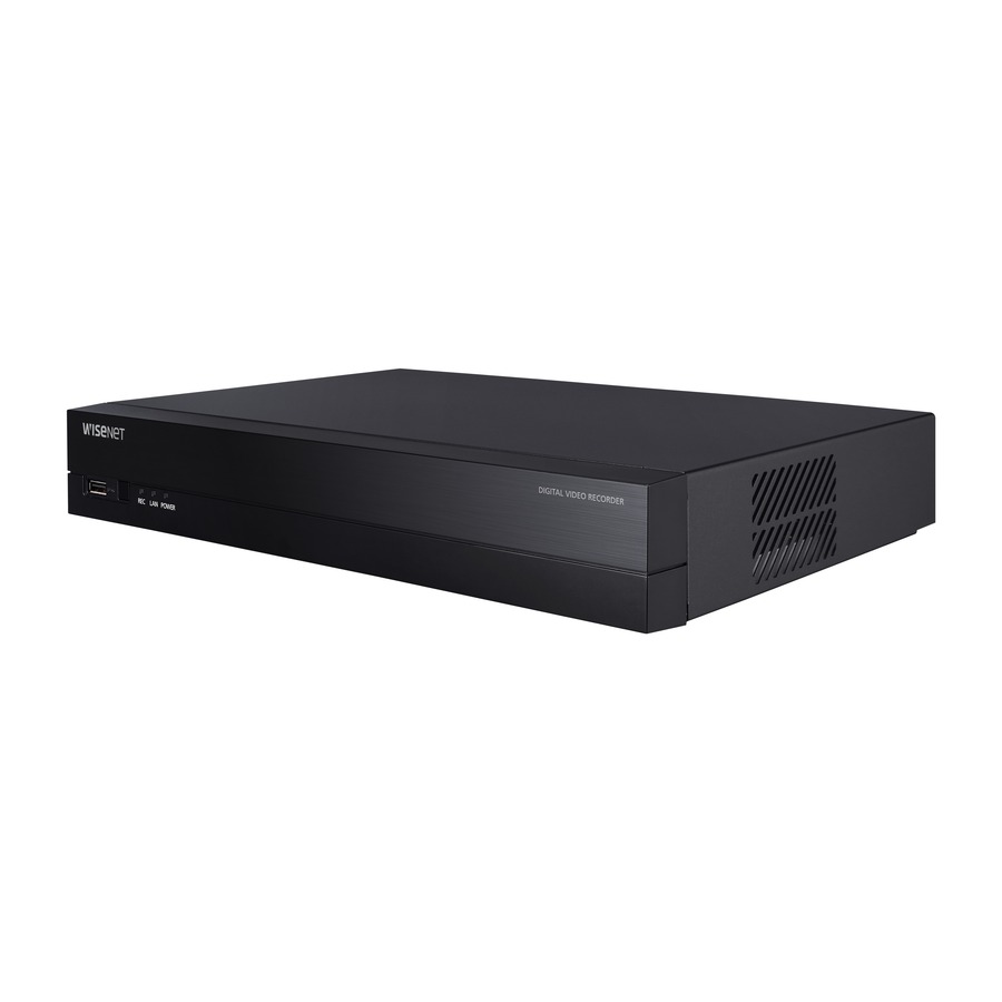 Wisenet 4 Channel Pentabrid DVR - 6 TB HDD
