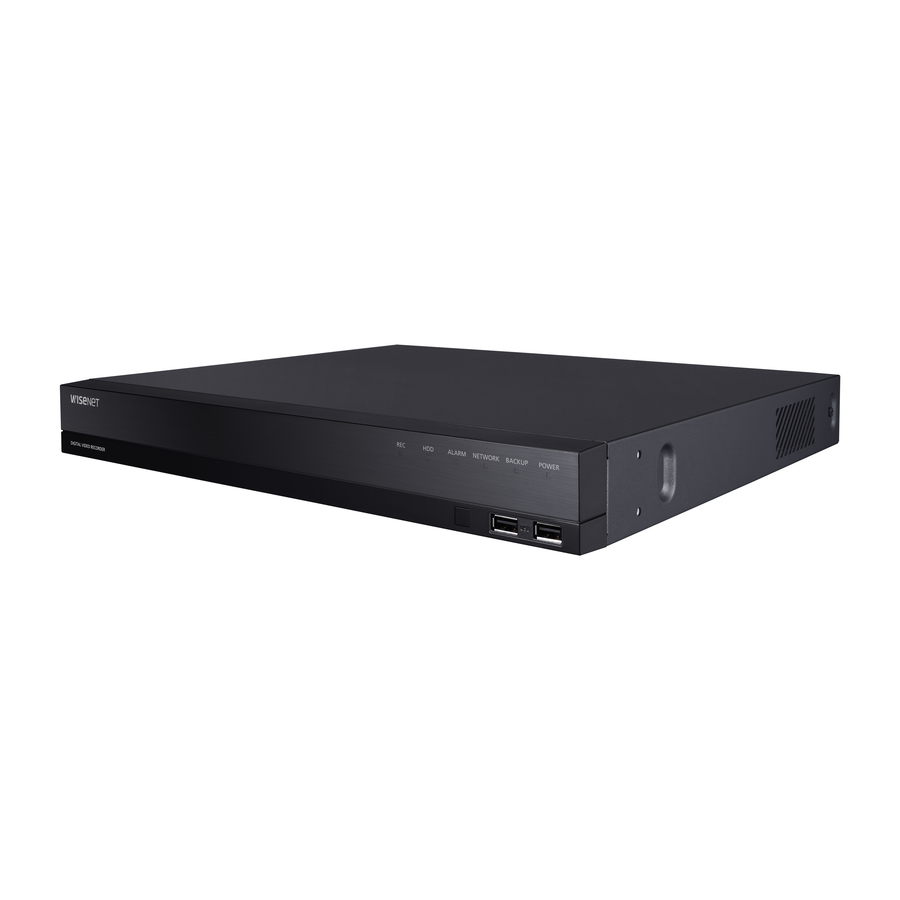 Wisenet 4 Channel Pentabrid DVR - 6 TB HDD