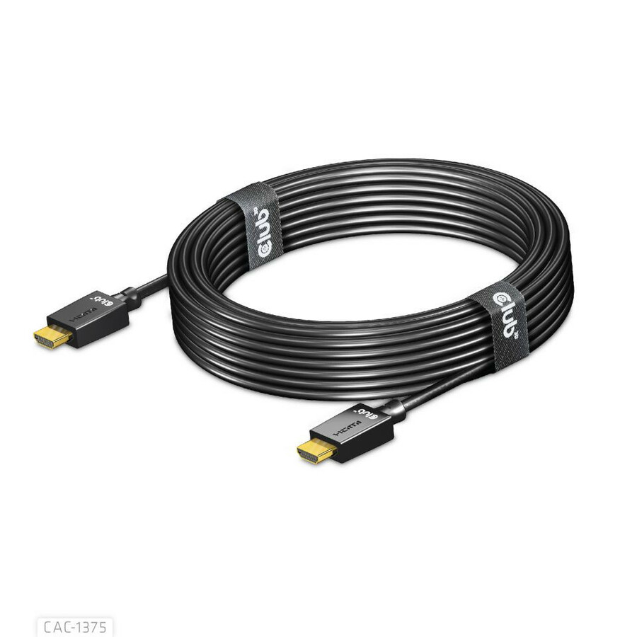 Club 3D Ultra High Speed HDMI Certified Cable 4K120Hz 8K60Hz 48Gbps M/M 5m/16.4ft