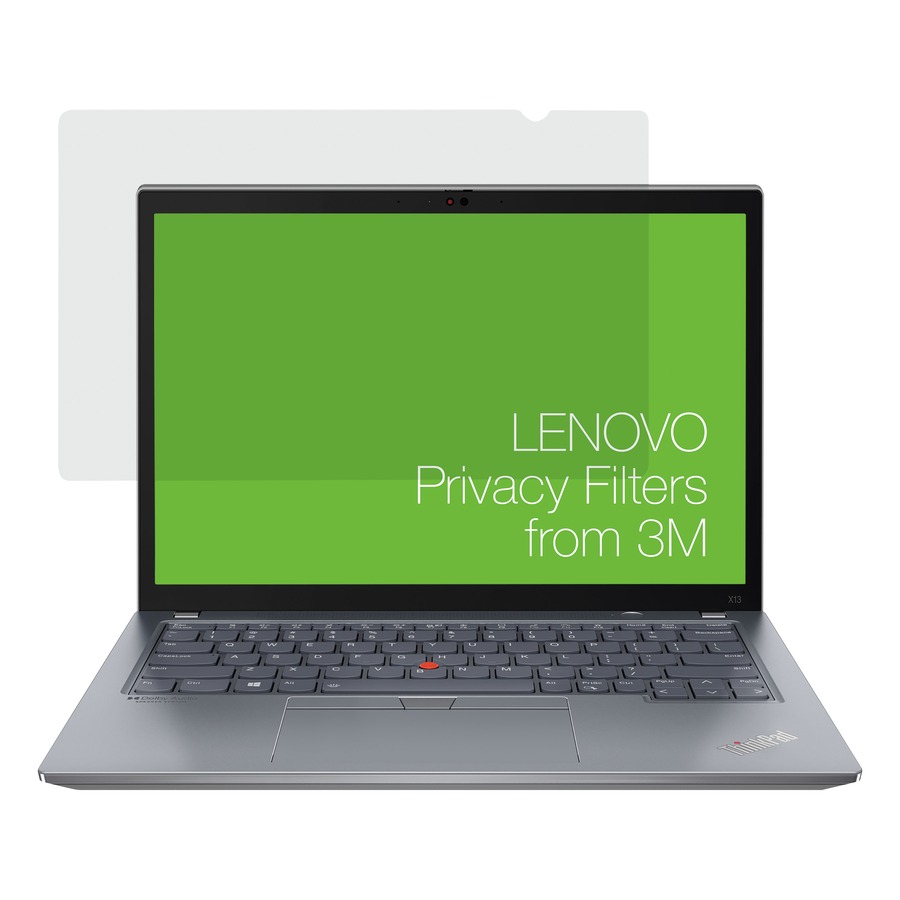 Lenovo 13.3 inch 1610 Privacy Filter for X13 Gen2 with COMPLY Attachment from 3M Matte