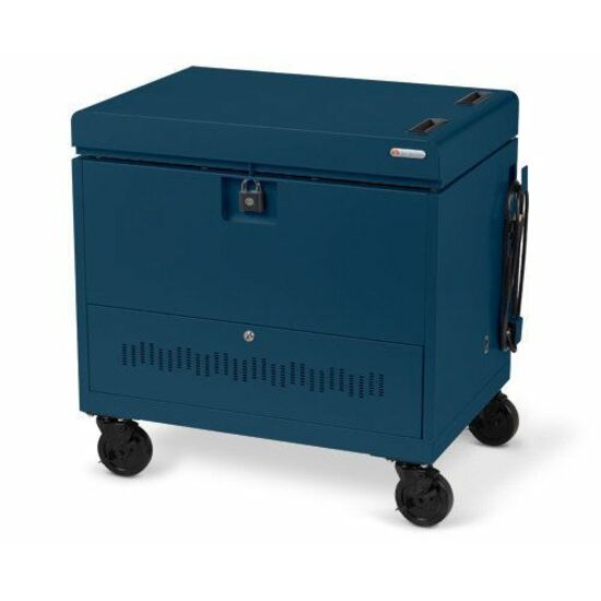 Bretford CUBE Toploader Cart with Caddies PRE-WIRED