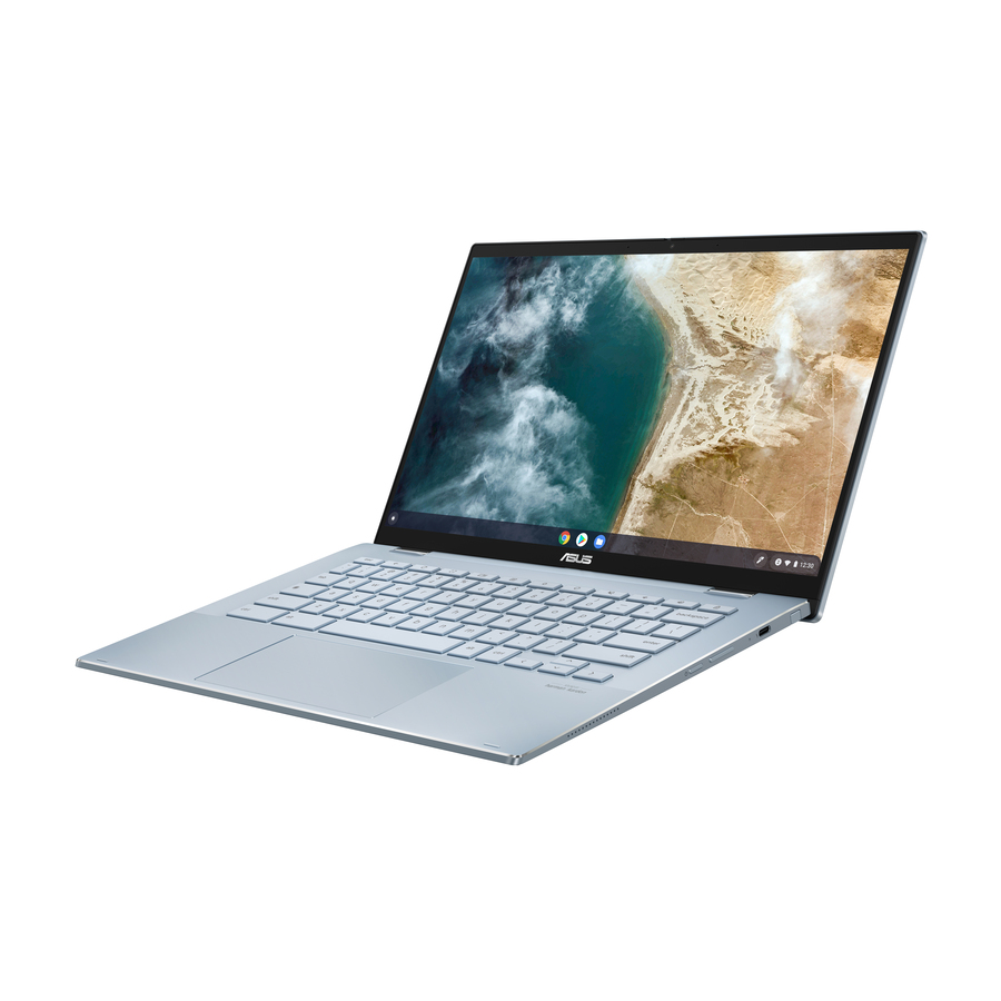 Asus Chromebook Flip CX5400 CX5400FMA-DN762T-S 14" Touchscreen Convertible 2 in 1 Chromebook - Full HD - Intel Core i7 11th Gen i7-1160G7 - 16 GB - 512 GB SSD - AI Blue