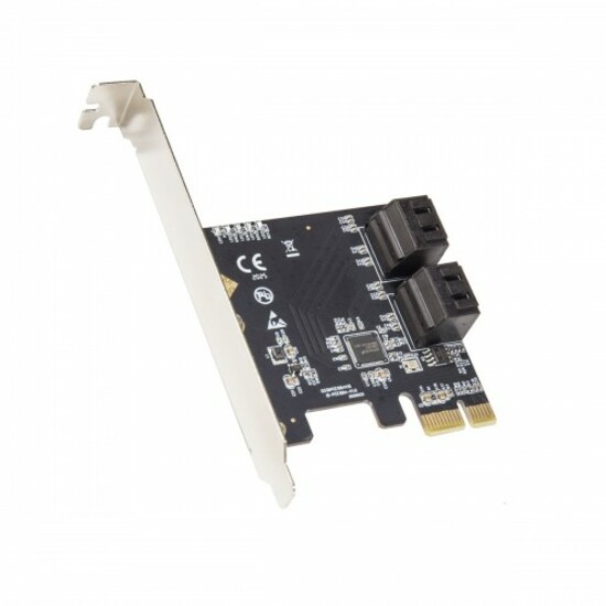 SYBA Multimedia 4 Port SATA III PCI-e 3.0 x1 Card Non-Raid with Low Profile Bracket