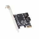 SYBA Multimedia 4 Port SATA III PCI-e 3.0 x1 Card Non-Raid with Low Profile Bracket