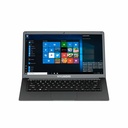 Hyundai HyBook, 14.1" Intel Celeron Laptop, 4GB RAM, 128GB Storage, 2.0MP Webcam, Expandable M.2 SATA SSD Slot, Windows 10 Professional, WiFi, Grey