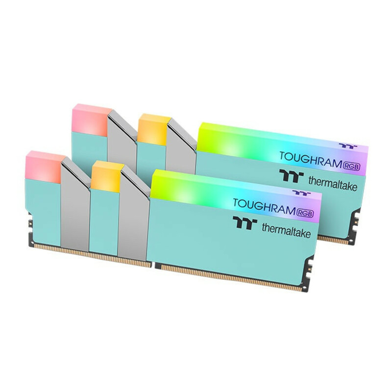 Thermaltake TOUGHRAM RGB Memory DDR4 3600MHz 16GB (8GB x2)-Turquoise