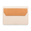 Moshi Muse Carrying Case (Sleeve) for 13" Notebook, Cable - Seashell White
