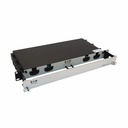Eaton Tripp Lite Series Preloaded Fiber Panel, 1U - 2x (3x8F MTP/MPO-PC F/F) 24F Trunk Cables, OM4 Multimode, 20 m (65.6 ft.)