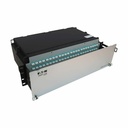 Eaton Tripp Lite Series Preloaded Fiber Patch Panel, 3U - 24x (12F MTP/MPO-PC to 4x LC Duplex F/F) 8F Trunk Cables, OM4 Multimode, 10 m (32.8 ft.)