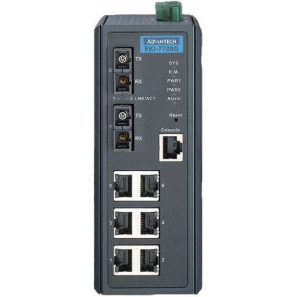 Advantech EKI-7708G-2SI Ethernet Switch