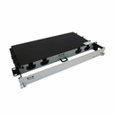 Eaton Tripp Lite Series Preloaded Fiber Panel, 1U - 4x (3x8F MTP/MPO-APC F/F) 24F Trunk Cables, OS2 Singlemode, 10 m (32.8 ft.)