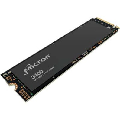 Micron 3400 2 TB Solid State Drive - M.2 2280 Internal - PCI Express NVMe (PCI Express NVMe 4.0)
