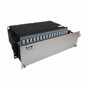Eaton Tripp Lite Series Preloaded Fiber Patch Panel, 3U - 48x (12F MTP/MPO-APC to 4x LC Duplex F/F) 8F Trunk Cables, OS2 Singlemode, 5 m (16.4 ft.)