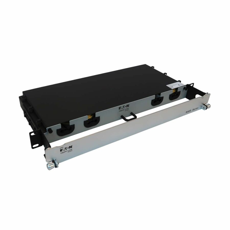 Eaton Tripp Lite Series Preloaded Fiber Panel, 1U - 8x LC/LC Duplex Cables (M/M), OS2 Singlemode, 10 m (32.8 ft.)