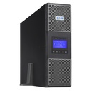 Eaton 9PX UPS Netpack, 6000 VA, 5400 W, Input: Hardwired, Outputs: (8) C13, (2) C19, Hardwired, Rack/tower, 3U, Network card included