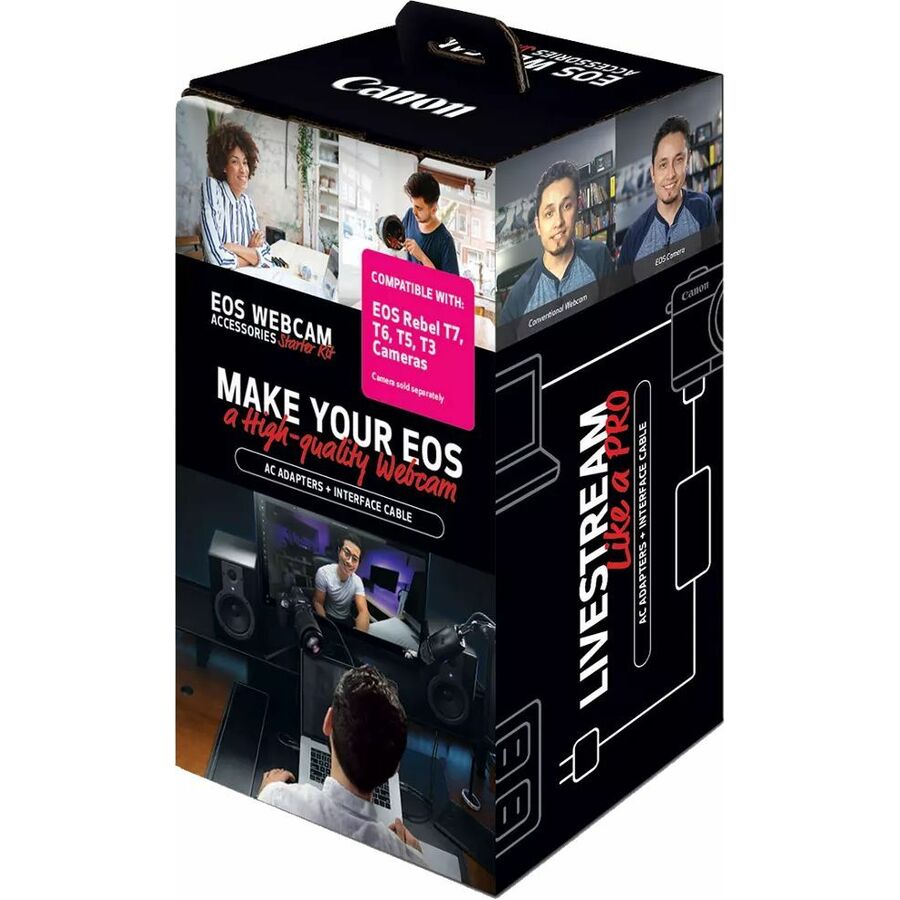 Canon EOS Webcam Accessories Starter Kit (For Select EOS Rebel Cameras)