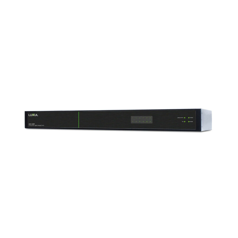 Luxul 12-Port/8 PoE+ Gigabit Managed Switch