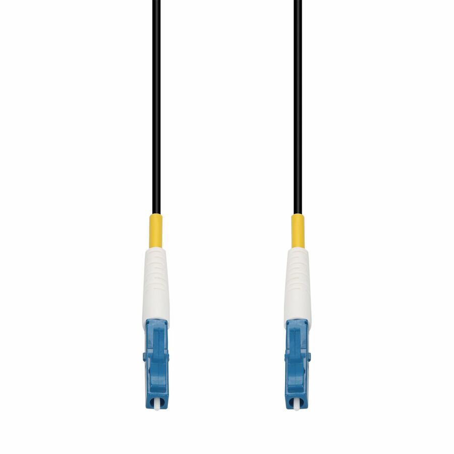 AddOn 5m LC to LC Black OS2 Simplex OFNR (Riser-Rated) SMF Fiber Outdoor Patch Cable