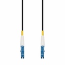 AddOn 5m LC to LC Black OS2 Simplex OFNR (Riser-Rated) SMF Fiber Outdoor Patch Cable