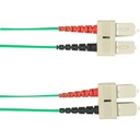 Black Box Colored Fiber OM3 50/125 Multimode Fiber Optic Patch Cable-OFNP Plenum