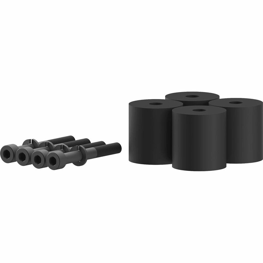 Peerless-AV® ACC185 Mounting Spacer for Hub, Wall Mount, Mobile Cart - Black