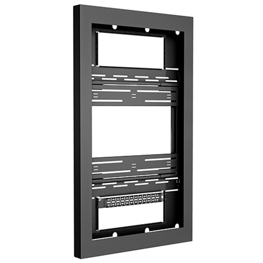 Chief Impact On-Wall Kiosk - Portrait 40 Inch Black