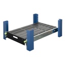 Rack Solutions 2U Extreme Heavy Duty Sliding Shelf 28in Depth (500 lbs)