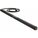 Eaton Basic Rack PDU, 2U, L21-30P input, 5.76kW, 100-240V, 24A, 10 ft cord, (6) 5-20R, (12) C13, (3) C19
