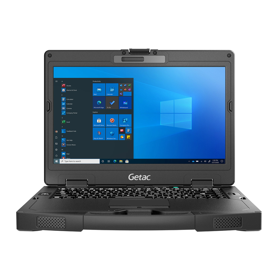 Getac S410 S410 G4 14" Notebook - Intel Core i7 11th Gen i7-1185G7 - TAA Compliant