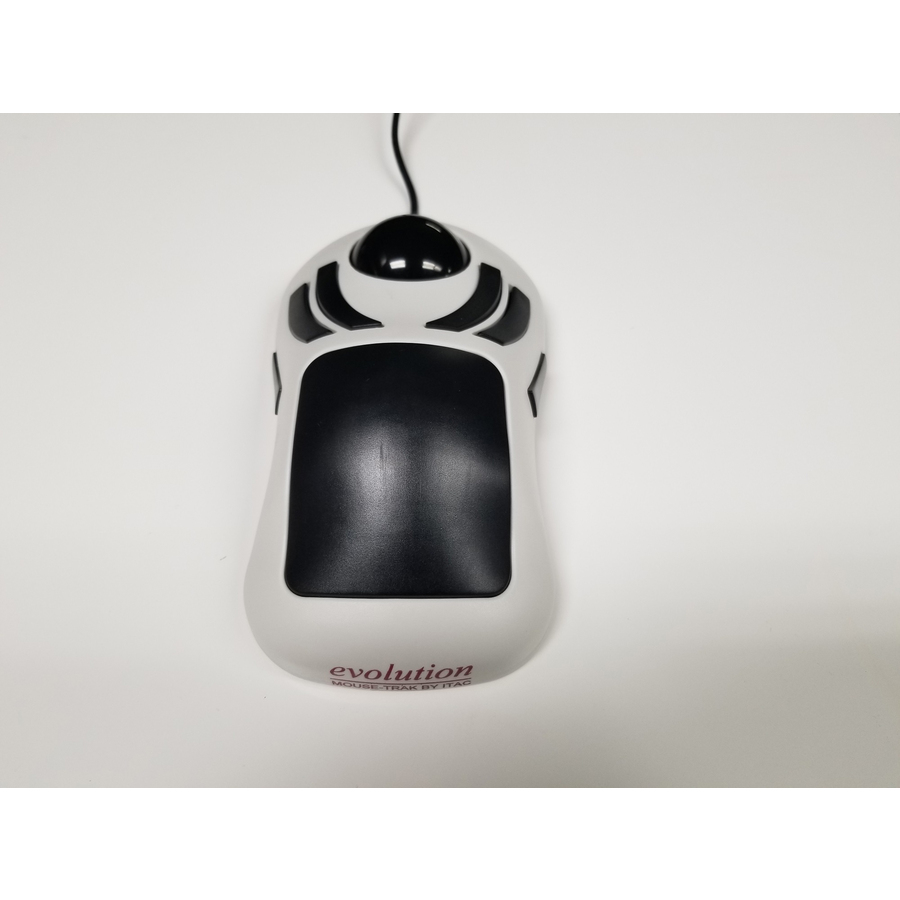 Itac Systems Evolution Desktop Trackball Mouse with USB Scrolling