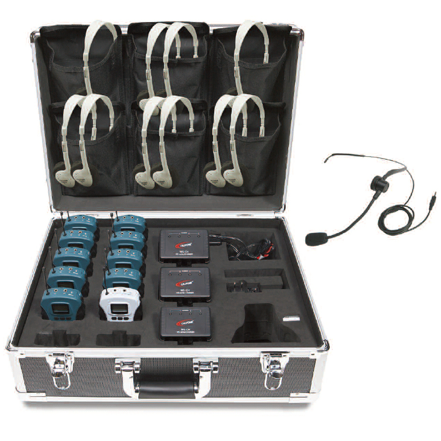 Califone 10 Person Tour Group System