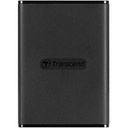 Transcend ESD270C 1 TB Portable Solid State Drive - External - Black