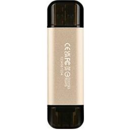 Transcend JetFlash 930C 128GB USB 3.2 Gen 1 (Type A + Type C) Flash Drive