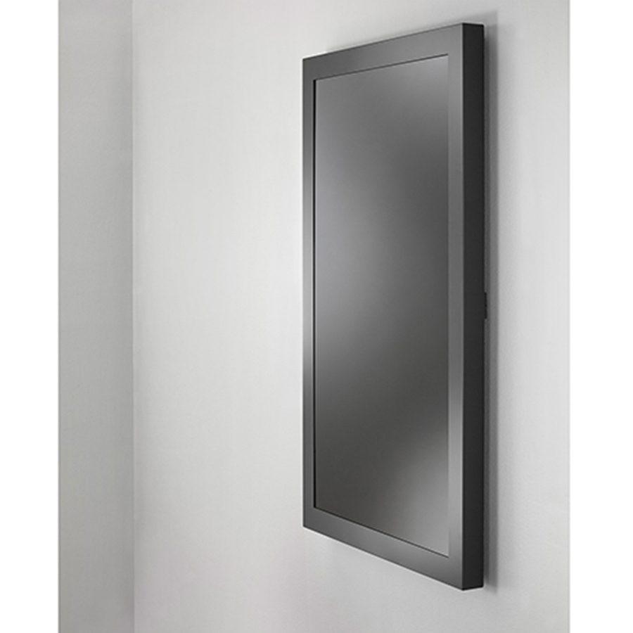 Chief Impact On-Wall Kiosk with Protective Glass - Portrait 49 Inch Black