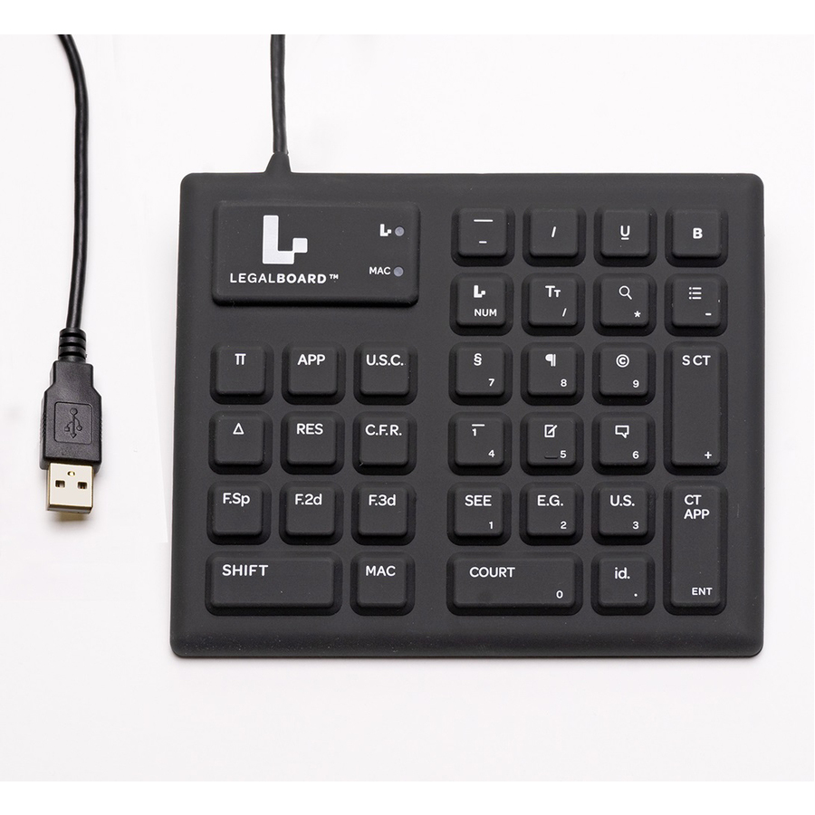 Legalpad Keypad for Lawyers, Wired