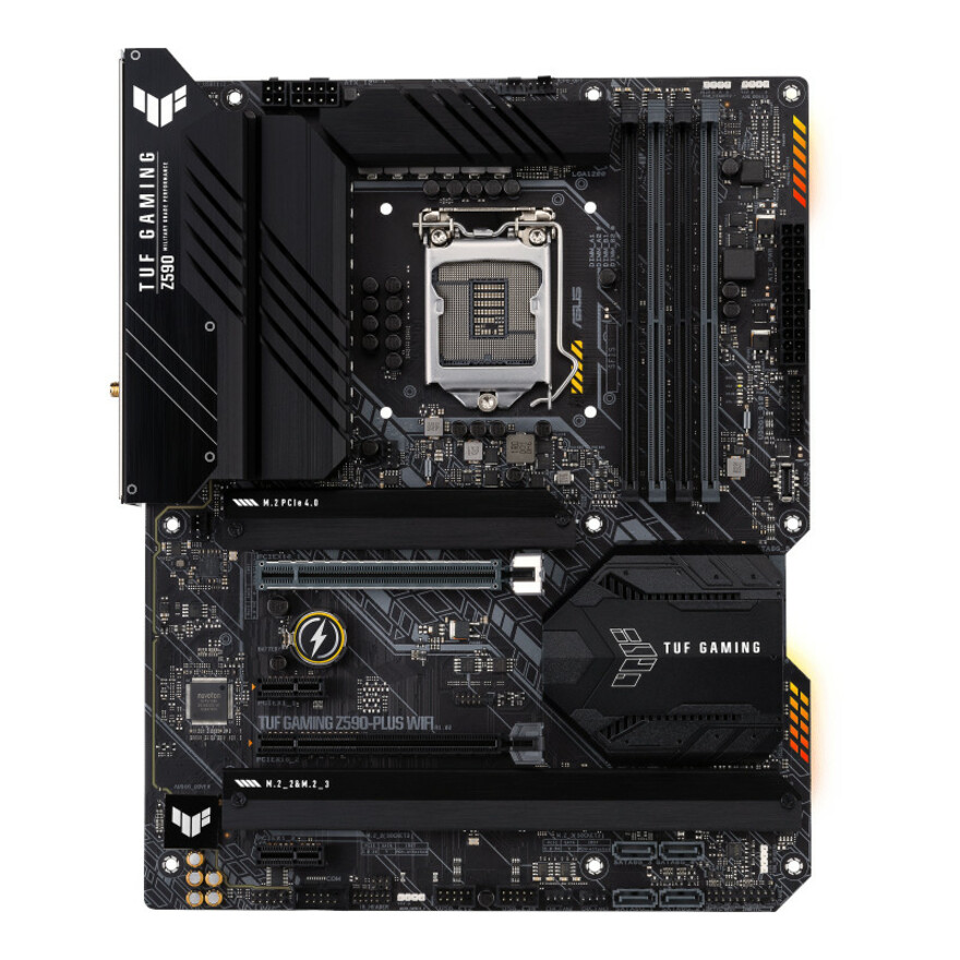 TUF GAMING Z590-PLUS WIFI Desktop Motherboard - Intel Z590 Chipset - Socket LGA-1200 - Intel Optane Memory Ready - ATX