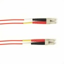 Black Box Colored Fiber OM4 50/125 Multimode Fiber Optic Patch Cable - OFNR PVC