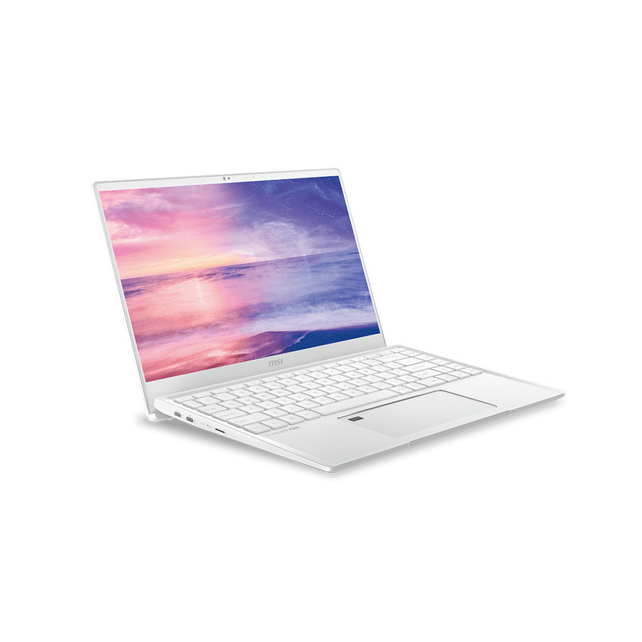 MSI Prestige 14 in Notebook - 4K UHD - Intel Core i7 10th Gen i7-10510U - 16 GB - 512 GB SSD - W11P - White