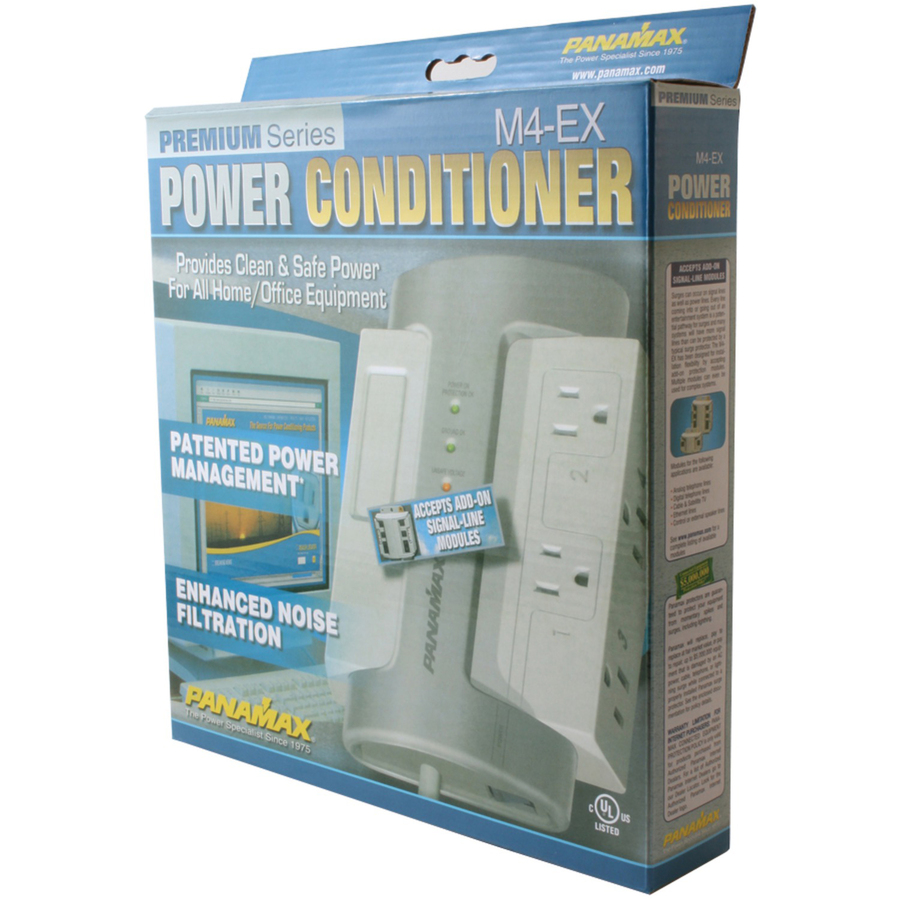Panamax M4-EX 4 Outlets Surge Suppressor