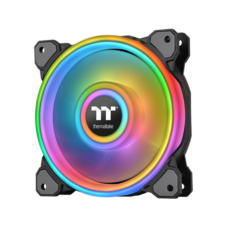 Thermaltake Riing Quad 12 RGB Radiator Fan TT Premium Edition Single Fan Pack - 1 Pack