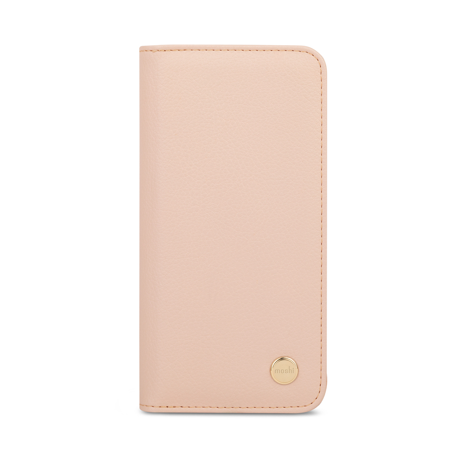 Moshi Overture Carrying Case (Wallet) Apple iPhone 12, iPhone 12 Pro Smartphone - Luna Pink
