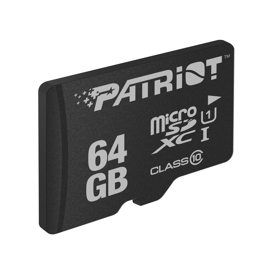 Patriot Memory 64 GB Class 10/UHS-I (U1) microSDXC - 1