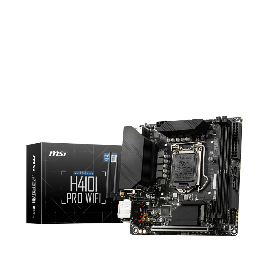 MSI H410I PRO WIFI ITX Motherboard support Intel LGA CPU