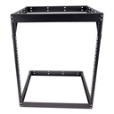Rack Solutions 12U TechEdge Wall Mount Rack 18in Depth