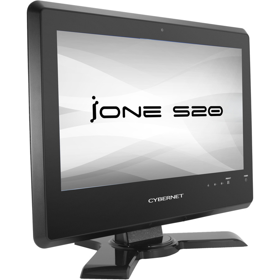 Cybernet iOne S S20 All-in-One Computer - Intel Core i5 6th Gen i5-6200U - 8 GB - 128 GB SSD - 19.5" HD+ Touchscreen - Desktop - Black