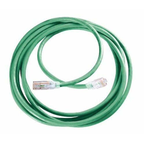 Ortronics Clarity Cat5E Modular Patch Cord, 5 Ft, Green