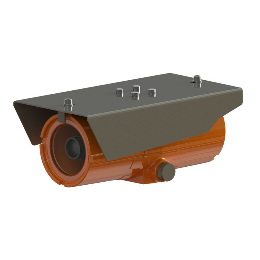 Wisenet TNO-P9072EPT1-Z 8 Megapixel 4K Network Camera - Color, Monochrome - Bullet - Yellow Orange